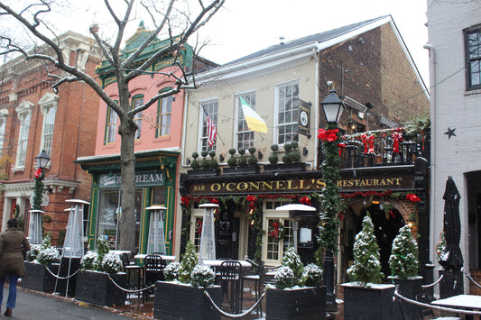 DMV Winter Wonderland: Snow-Covered Streets & Landmarks